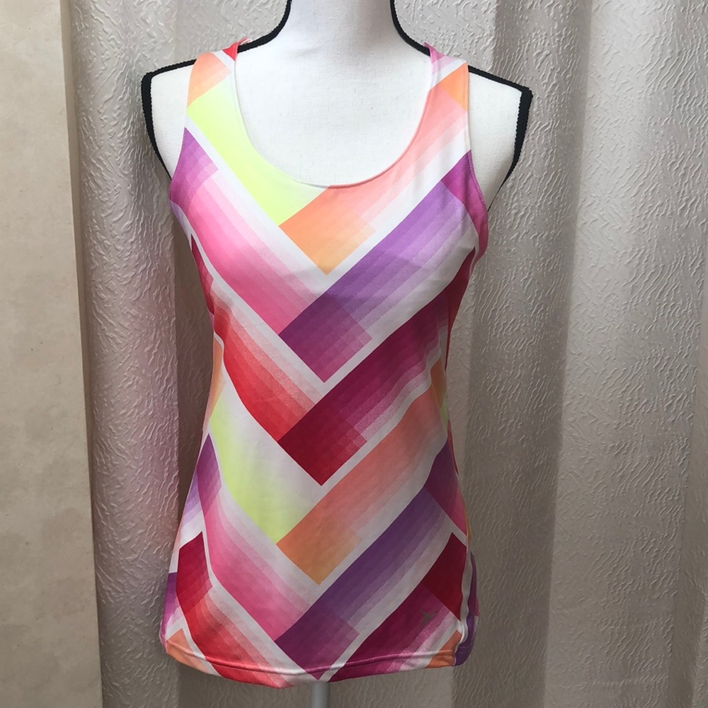 Colorful work out tank